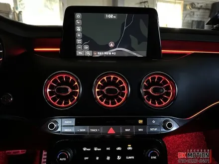 스팅어 순정 엠비언트 광량업 + 확장시공 ! 벤풍구 추가로 더욱 근사하게 ~ / 인천 계양, 김포, 강서, 부평