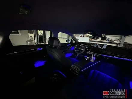 제네시스 G80 RG3 실내 엠비언트 광량업 시공:) 이제 주간에도 선명해요 ! / 인천 계양, 김포, 강서, 부평