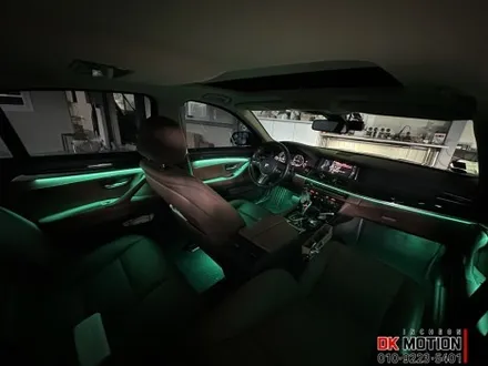 BMW 5시리즈 F10 비노출 엠비언트 시공 후기입니다:) 파스텔톤 색감이 아주 이뻐요 ! / 인천 계양, 김포, 강서, 부평