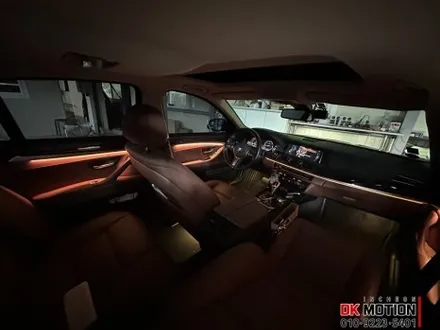BMW 5시리즈 F10 비노출 엠비언트 시공 후기입니다:) 파스텔톤 색감이 아주 이뻐요 ! / 인천 계양, 김포, 강서, 부평