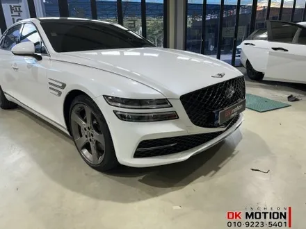 제네시스 G80 RG3 제플릭스 블랙그릴 시공 ! 한층 더 멋스러워진 팔공이 입니다:) / 인천 계양, 김포, 강서, 부평