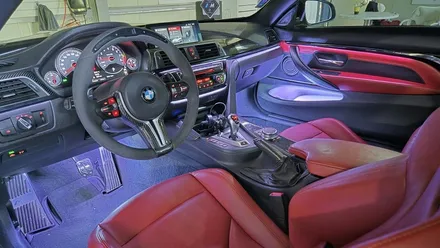bmw f82 m4 엠비언트 비노출 시공으로 은은하게 ! / 인천 계양, 김포, 강서, 부평