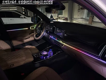 쏘렌토MQ4 무빙엠비언트 크롬몰딩으로 순정보다 더 순정스럽게 시공하는 방법 / 인천 계양, 김포, 강서, 부평