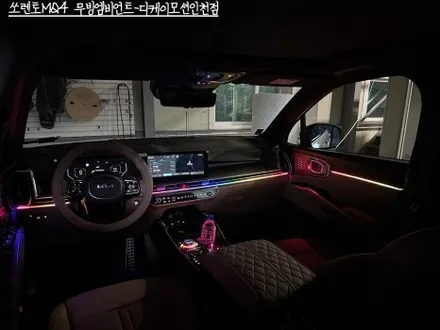 쏘렌토MQ4 무빙엠비언트 크롬몰딩으로 순정보다 더 순정스럽게 시공하는 방법 / 인천 계양, 김포, 강서, 부평