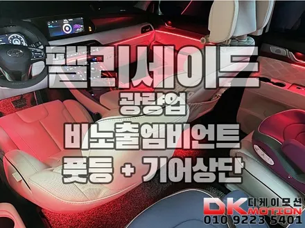 인천 팰리세이드 순정형비노출 엠비언트 광량업으로 완벽하게 만들기!! / 인천 계양, 김포, 강서, 부평