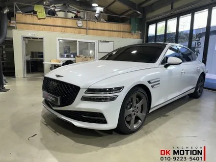 제네시스 G80 RG3 제플릭스 블랙그릴 시공 ! 한층 더 멋스러워진 팔공이 입니다:) / 인천 계양, 김포, 강서, 부평