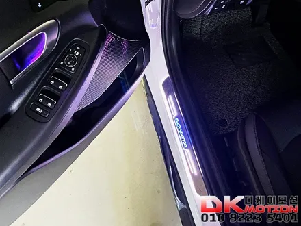쏘나타DN8 순정연동 비노출엠비언트 + 컵홀더 + 무빙도어스커프 완벽시공!! / 인천 계양, 김포, 강서, 부평