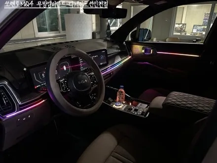 쏘렌토MQ4 무빙엠비언트 크롬몰딩으로 순정보다 더 순정스럽게 시공하는 방법 / 인천 계양, 김포, 강서, 부평