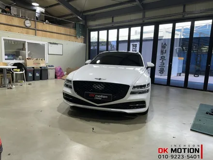 제네시스 G80 RG3 제플릭스 블랙그릴 시공 ! 한층 더 멋스러워진 팔공이 입니다:) / 인천 계양, 김포, 강서, 부평