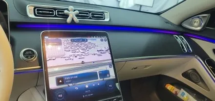 벤츠S클래스 W223 피아노트림시공으로 실내 고급스러움을 더하다. / 인천 계양, 김포, 강서, 부평