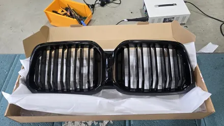 BMW X4 G02 M타입 블랙그릴 교체 시공후기 입니다 / 인천 계양, 김포, 강서, 부평