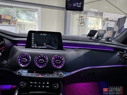 스팅어 순정 엠비언트 광량업 + 확장시공 ! 벤풍구 추가로 더욱 근사하게 ~ / 인천 계양, 김포, 강서, 부평