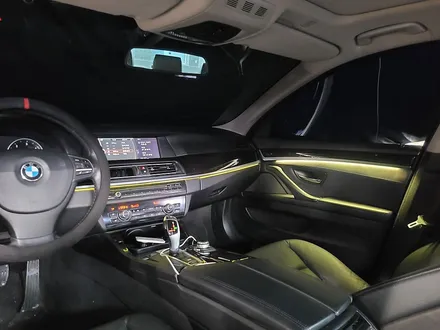BMW 5시즈 F바디 F10 비노출 엠비언트무드등시공입니다. / 인천 계양, 김포, 강서, 부평