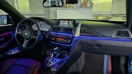 bmw f82 m4 엠비언트 시공하고 신나게 드라이브가요 / 인천 계양, 김포, 강서, 부평