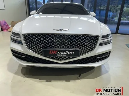 제네시스 G80 RG3 제플릭스 블랙그릴 시공 ! 한층 더 멋스러워진 팔공이 입니다:) / 인천 계양, 김포, 강서, 부평