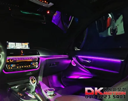 BMW F30 320D 엠비언트로 더욱더 고급스러운 실내 / 인천 계양, 김포, 강서, 부평