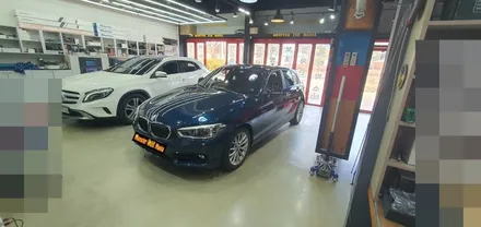 고양시 BMW 118D 애플 카플레이 / 안드로이드 오토 10.2인치 무선 터치 모니터 교체
