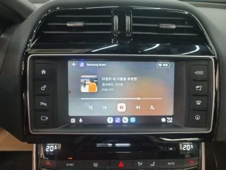 일산 재규어 XE 애플 카플레이 / 안드로이드 오토 셋탑 박스 장착 - 김포파주