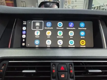 BMW M5 애플 카플레이 / 안드로이드 오토 셋탑 박스 [ 12인치 BMW NBT 카플레이 모니터 ]