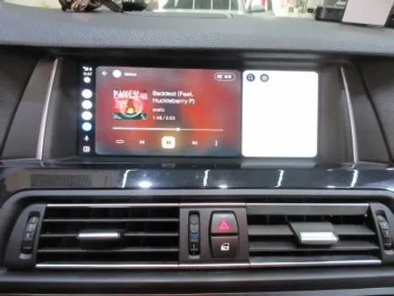 일산 BMW 520D F10 NBT 순정 모니터로 애플 카플레이 안드로이드 오토 사용하세요 - 파주