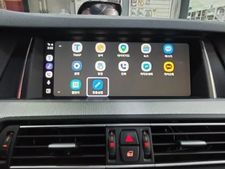 BMW M5 애플 카플레이 / 안드로이드 오토 셋탑 박스 [ 12인치 BMW NBT 카플레이 모니터 ]