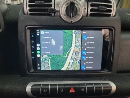 일산 벤츠 스마트 포투 451 (Smart Fortwo) 안드로이드 올인원 / 후방카메라 설치 - 김포파주운정