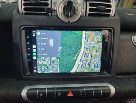 일산 벤츠 스마트 포투 451 (Smart Fortwo) 안드로이드 올인원 / 후방카메라 설치 - 김포파주운정
