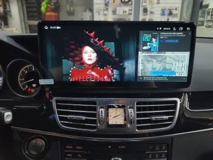 일산 벤츠 E클래스 E350 W212 NTG5 카카오파츠 S-PLAY 12.3인치 안드로이드 올인원 설치 - 파주운정