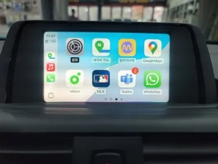 일산 BMW 120D 카플레이 안드로이드 오토 / 후방카메라 설치 - 파주
