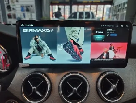 일산 벤츠 GLA 200D 카카오파츠 S-PLAY 12.3인치 안드로이드 올인원 - 파주운정