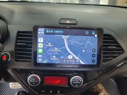 일산 올뉴모닝 켈란 안드로이드 올인원 AHD 후방카메라 설치 - 파주운정