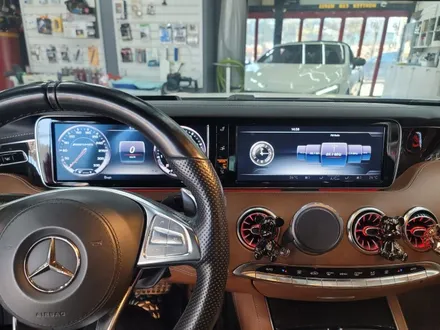 일산카플레이 벤츠 S63 AMG 아이폰 / 안드로이드폰 무선 연결하고 터치로 사용하세요