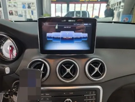 일산 벤츠 CLA 카카오파츠 12.3인치 안드로이드 올인원 AHD 후방카메라 블랙박스 보조배터리 설치 - 파주운정김포