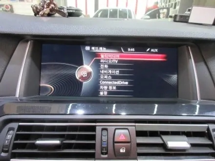 일산 BMW 520D F10 NBT 순정 모니터로 애플 카플레이 안드로이드 오토 사용하세요 - 파주