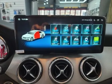 일산 벤츠 GLA 200D 카카오파츠 S-PLAY 12.3인치 안드로이드 올인원 - 파주운정
