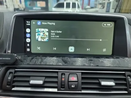 일산 BMW 640D NBT 애플 카플레이 / 안드로이드 오토 티맵 내비게이션 사용하세요 - 파주
