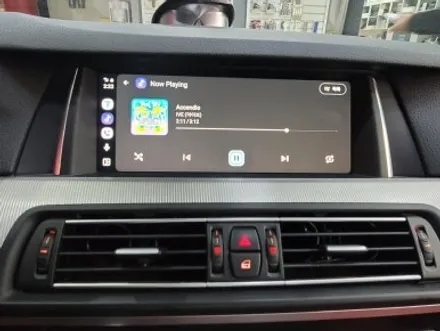 BMW M5 애플 카플레이 / 안드로이드 오토 셋탑 박스 [ 12인치 BMW NBT 카플레이 모니터 ]