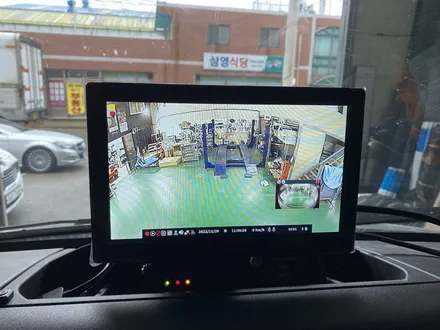 이베코 뉴데일리 캠핑카 CCTV 기능이 내장된 어라운드뷰 시공 / 부산 사상구