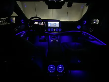 벤츠 S350 64컬러 송풍구 엠비언트로 실내 분위기 업그레이드 / 부산 사상구