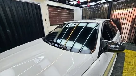 부산 브이쿨 K28 bmw e90 전면 틴팅?썬팅? / 부산 사상구