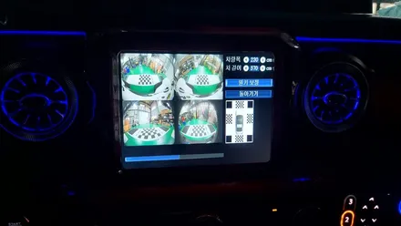 지프 글래디에이터 JT 순정모니터 연동 3D 어라운드뷰 시공 / 부산 사상구