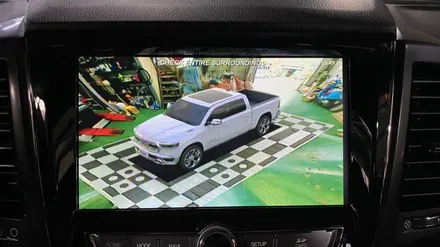 렉스턴 스포츠 칸 4채널 녹화가 가능한 3D 어라운드뷰 / 부산 사상구