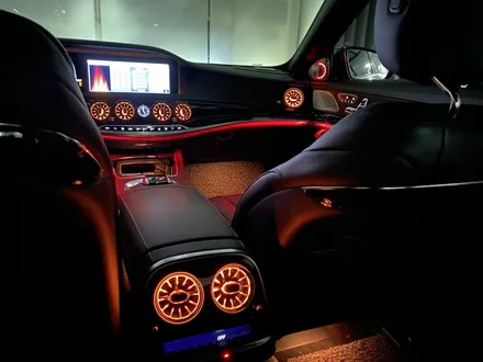 벤츠 S350 64컬러 송풍구 엠비언트로 실내 분위기 업그레이드 / 부산 사상구