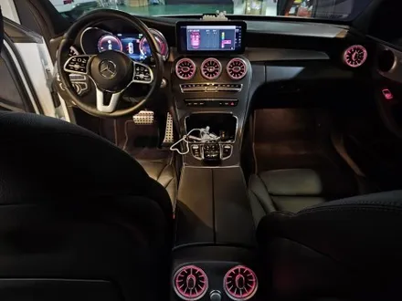 w205 후기형 벤츠 C200 송풍구 엠비언트 벤츠 필수 작업 시공 / 부산 사상구