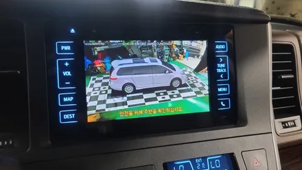 시에나 3D 어라운드뷰 장착으로 사각지대 없는 안전운행 하자!!! / 부산 사상구