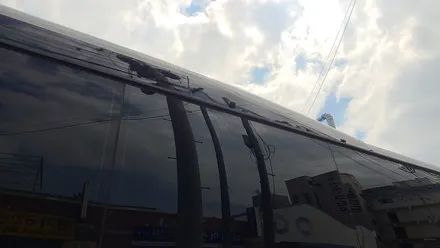 버스 어라운드뷰, 65인치TV, 스카이라이프, 전광판 시공 / 부산 사상구