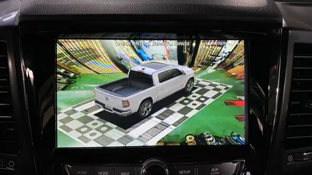 렉스턴 스포츠 칸 4채널 녹화가 가능한 3D 어라운드뷰 / 부산 사상구