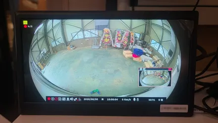 아드리아 593UK 카라반 4채널 CCTV 기능이 내장된 어라운드뷰 / 부산 사상구
