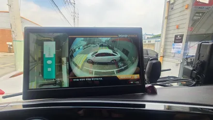 버스 어라운드뷰, 65인치TV, 스카이라이프, 전광판 시공 / 부산 사상구