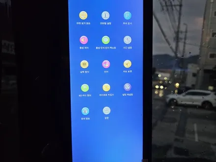 만트럭 윙바디 화물차 녹화 기능이 포함된 디지털 사이드미러 장착 / 부산 사상구